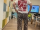 Red cheetah T-shirt