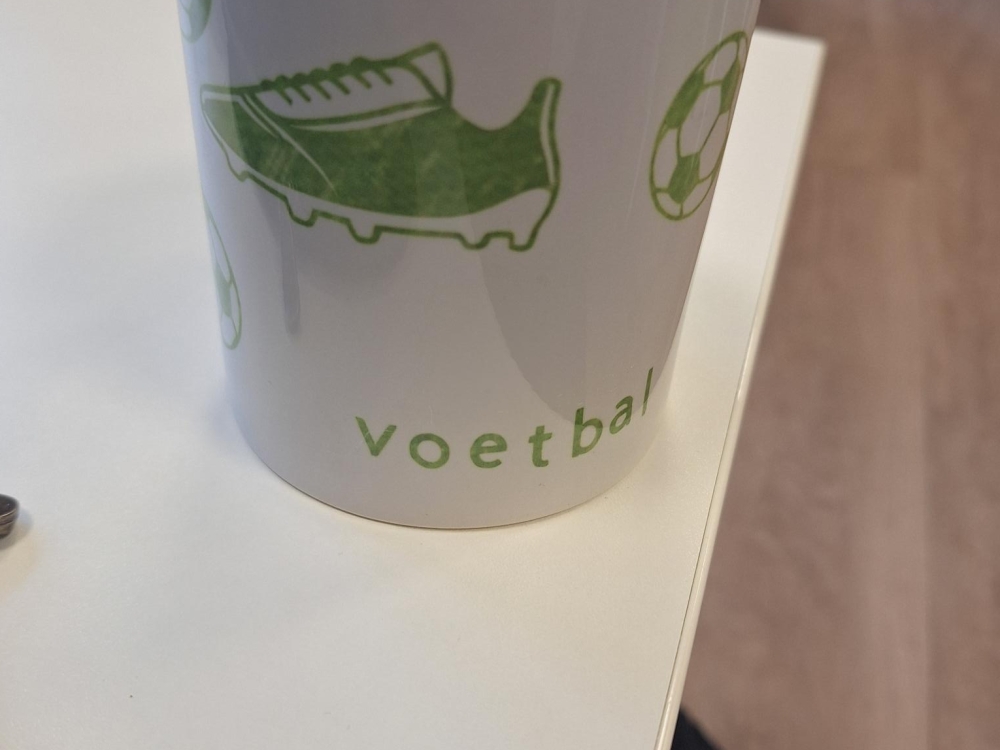 voetbal mok